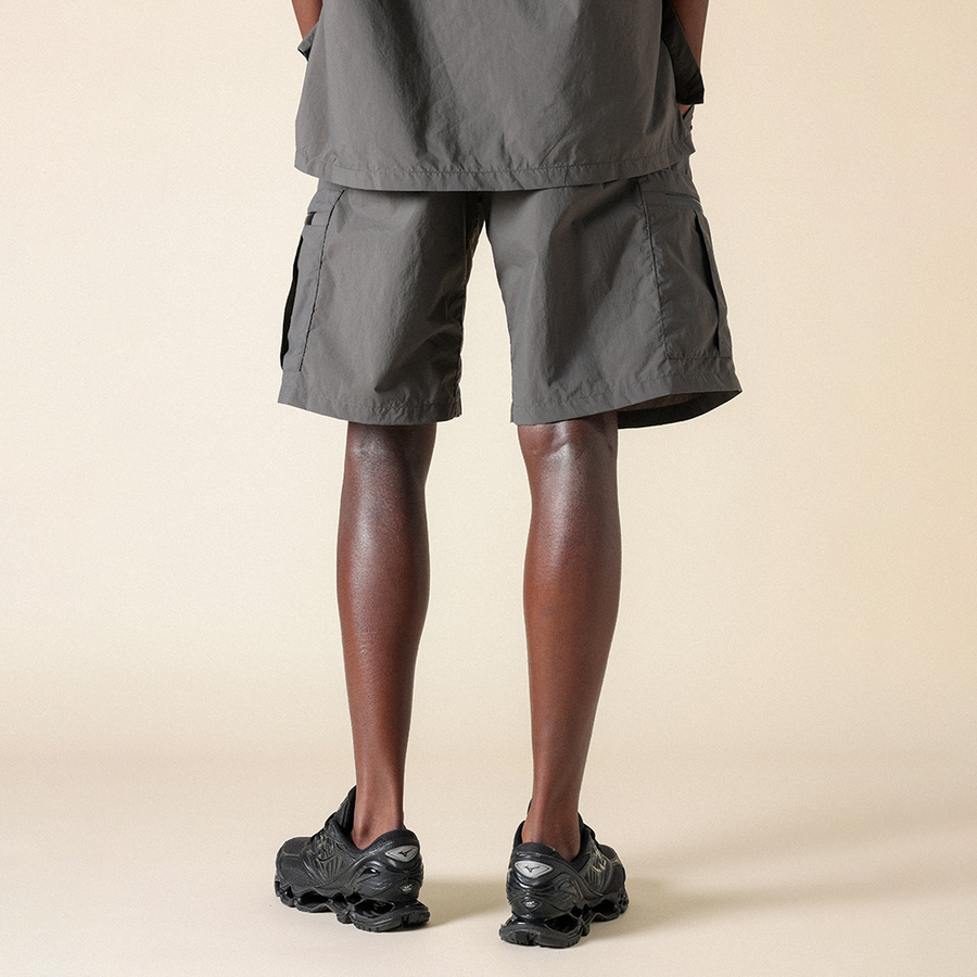 Mizuno WR Cargo Shorts Ash  Black